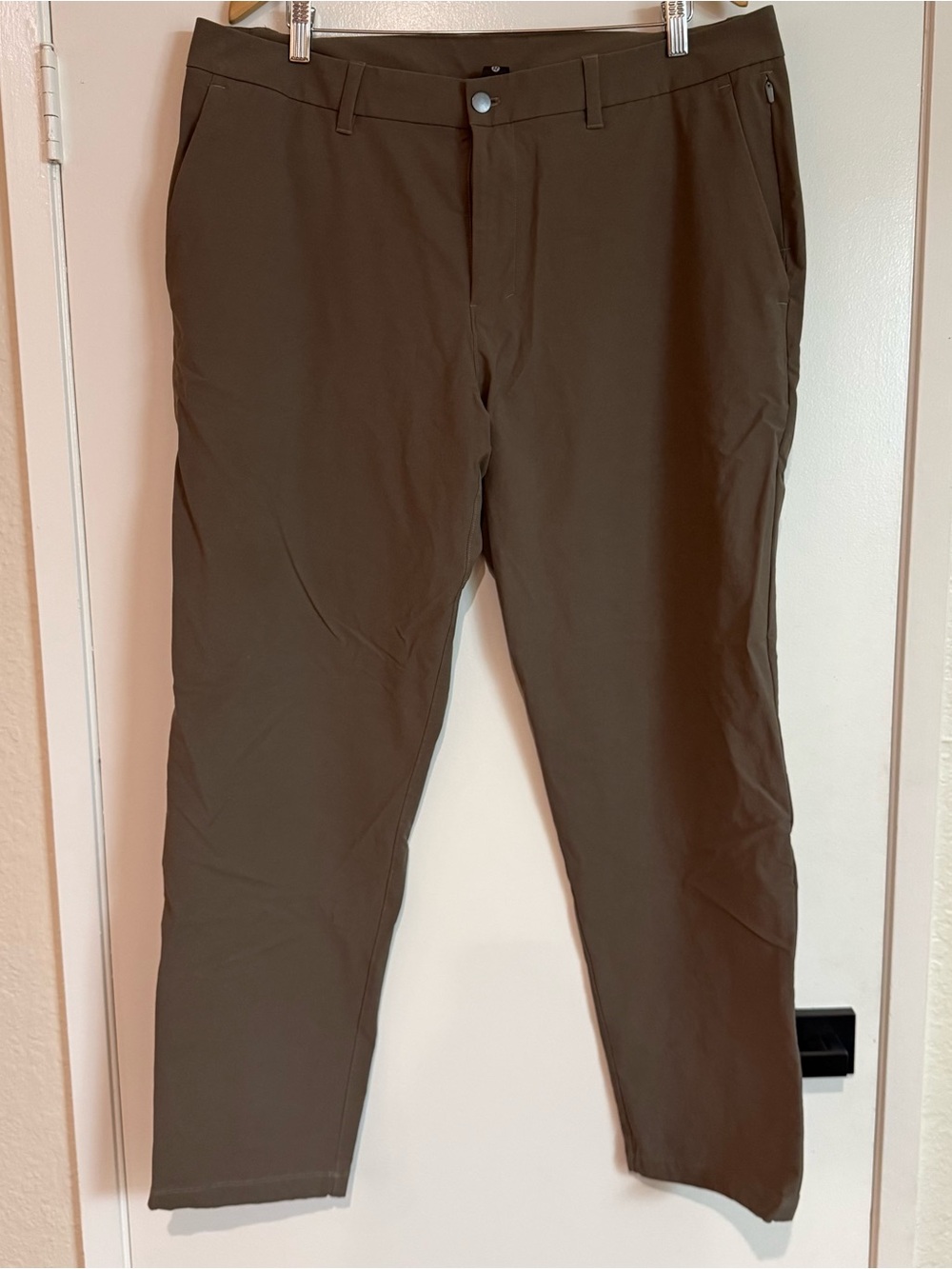 lululemon athletica Olive-Tone Straight Chinos